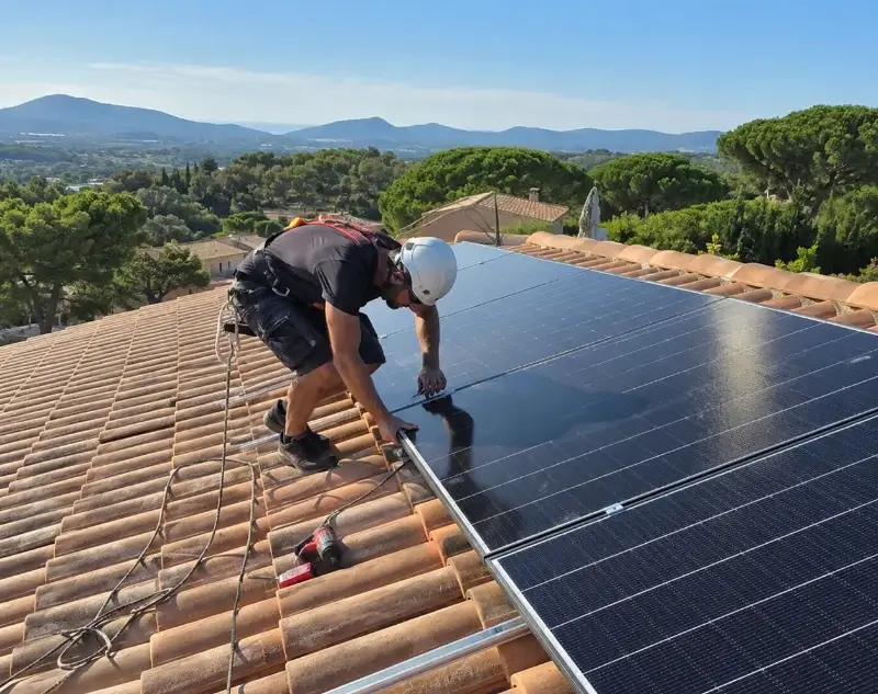 Installateur panneaux solaires Uchacq-et-Parentis — pose photovoltaïque sur toiture
