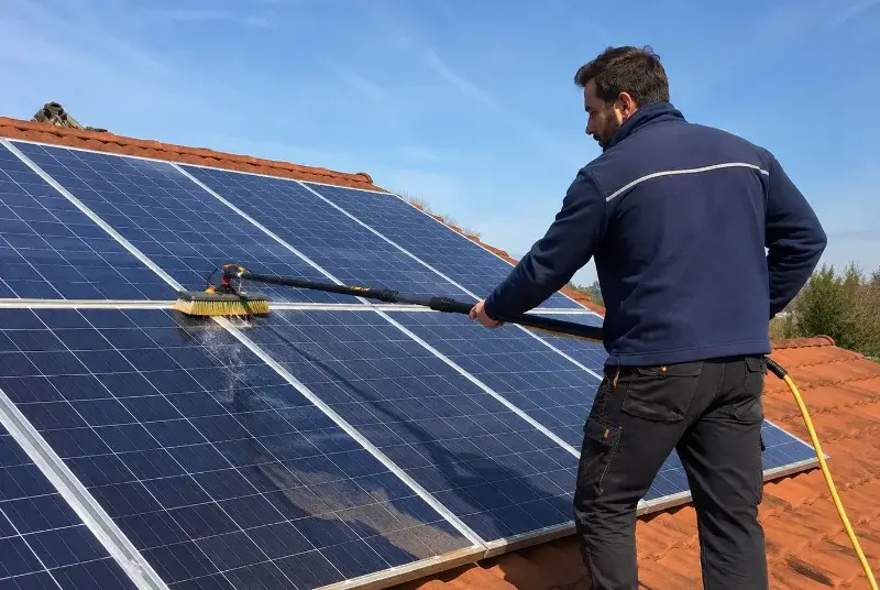 Nettoyage et entretien de panneaux solaires à Uchacq-et-Parentis